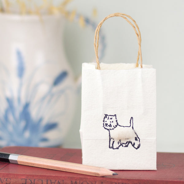 Westie tiny gift bags - Pack of 6