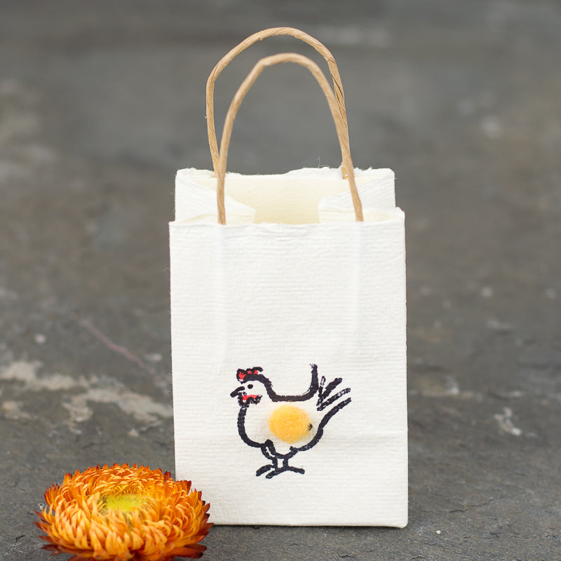 Chicken Gift Bags- Pack of 6 tiny bags