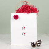 Robin Christmas Gift Bag, large