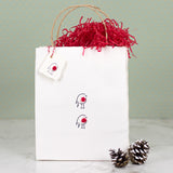 Robin Christmas Gift Bag, large