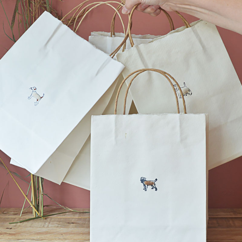 Border Terrier Gift Bag, in 2 sizes