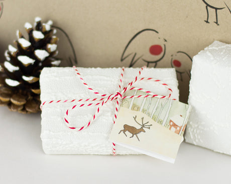 Christmas Gift Tags, Winter Woodland Animals, pack of 8