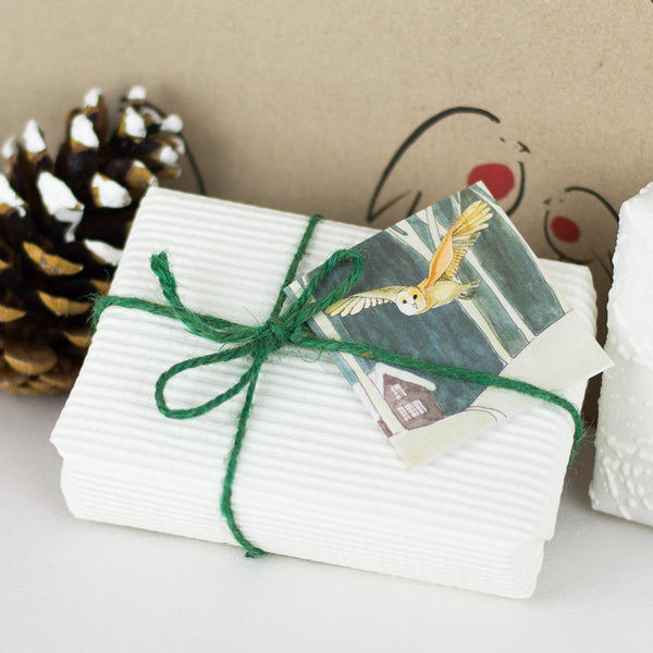 Christmas Gift Tags, Winter Woodland Animals, pack of 8