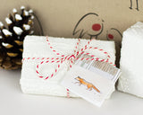 Christmas Gift Tags, Winter Woodland Animals, pack of 8