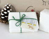 Christmas Gift Tags, Winter Woodland Animals, pack of 8