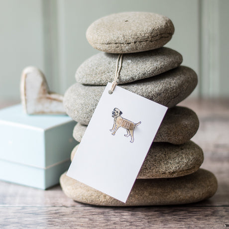 Gift Tags with Border Terrier, pack of 6