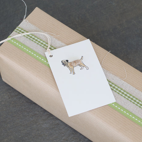 Gift Tags with Border Terrier, pack of 6