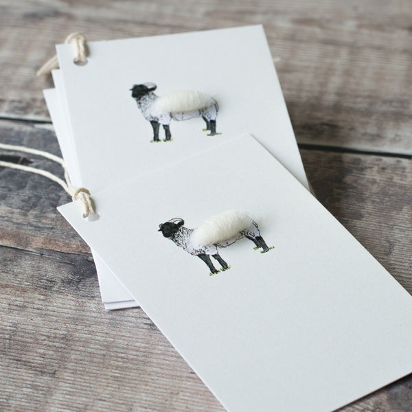 Gift Tags with sheep, pack of 6