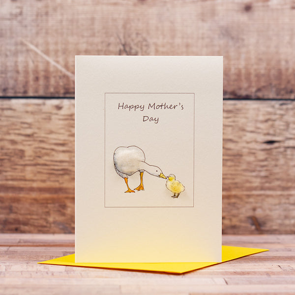 Goose & Gosling greetings card