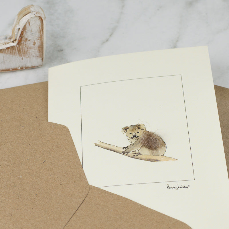 Koala greetings card