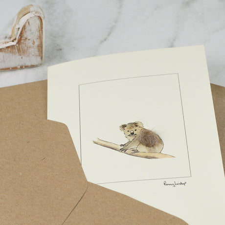 Koala greetings card