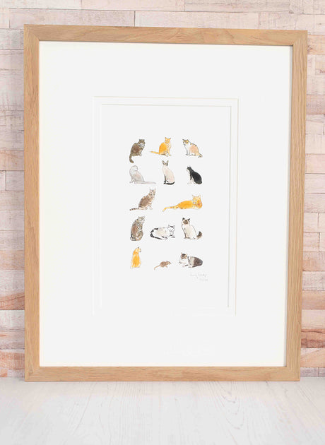 Lots of Cats Limited Edition Print
