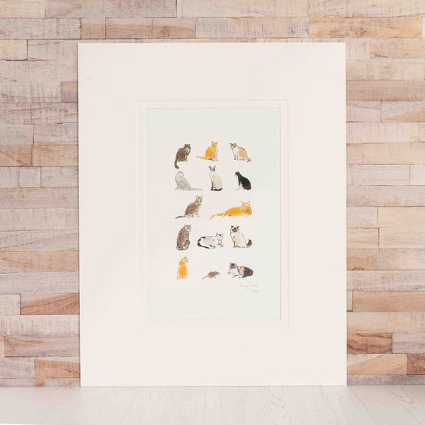 Lots of Cats Limited Edition Print