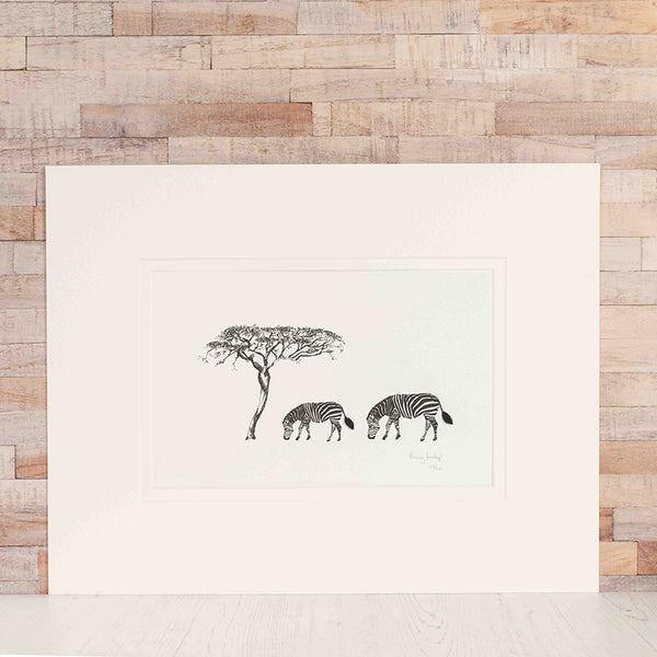 Zebra Limited Edition Print