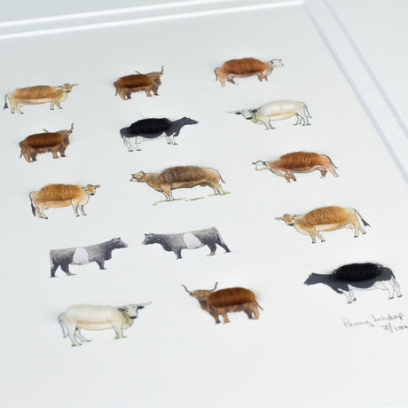 Cows Limited Edition Print, 15 Cows