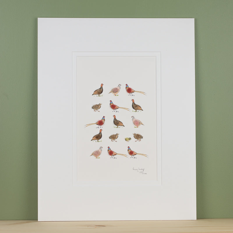 Game Birds Limited Edition Print