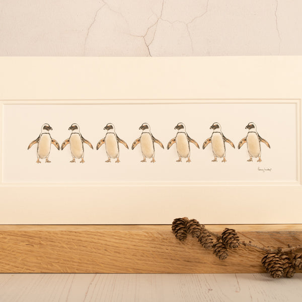 Penguins Print - Long