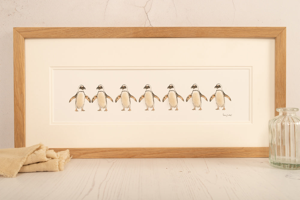 Penguins Print - Long