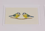 Framed Gift Cards - Garden Birds