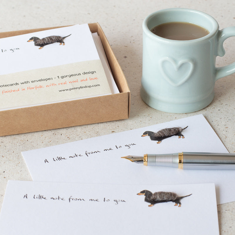 Dachshund Notecards, Boxed Set of 10