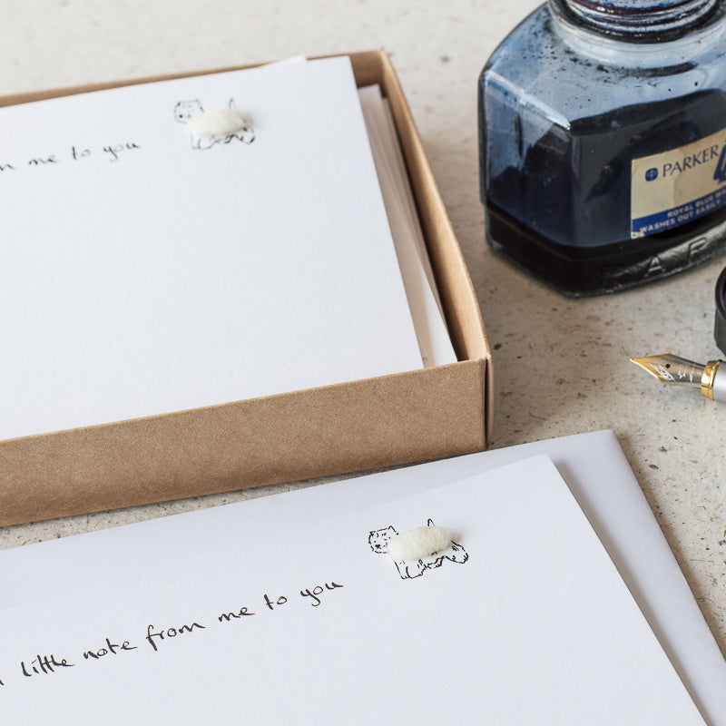 Westie Dog Notecards, Boxed set of 10