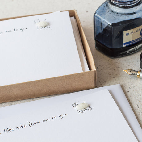 Westie Dog Notecards, Boxed set of 10