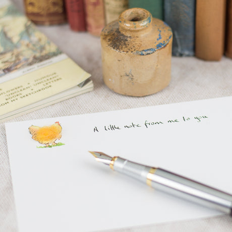 Chicken notecards, Boxed set of 10