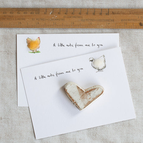 Chicken notecards, Boxed set of 10