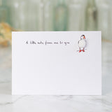 Puffin Notecards, Boxed set of 10