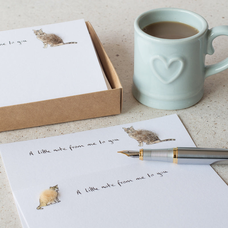 Cat Notecards, Boxed set of 10