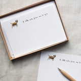 Border Terrier Notecards, Boxed set of 10