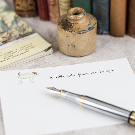 Jack Russell Terrier notecards, Boxed set of 10