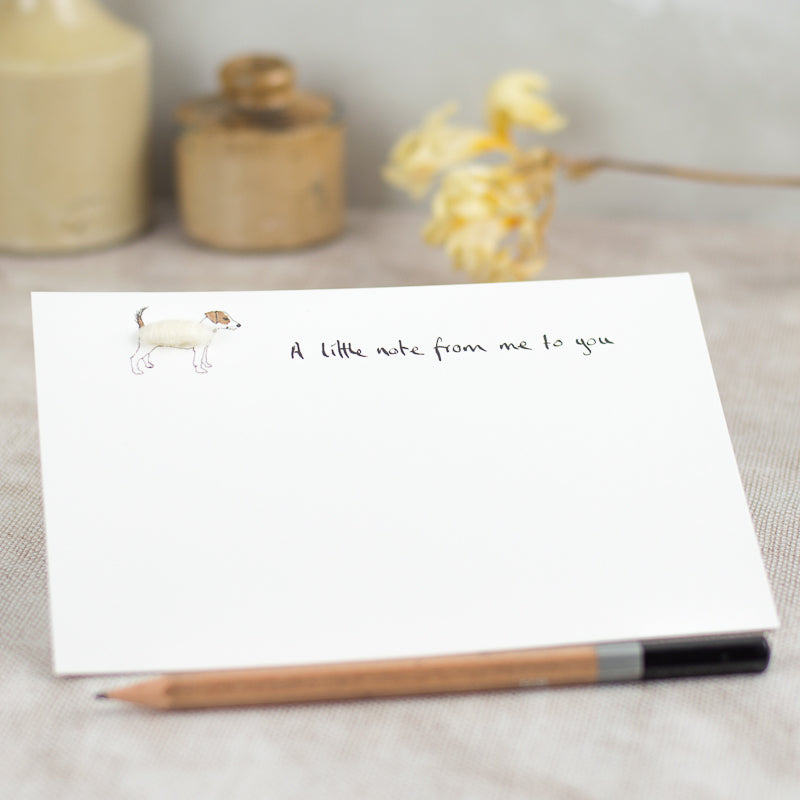 Jack Russell Terrier notecards, Boxed set of 10