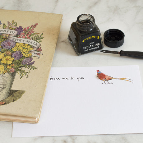 Pheasant Notecards, Boxed set of 10