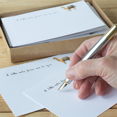 Alpaca Notecards, Boxed set of 10