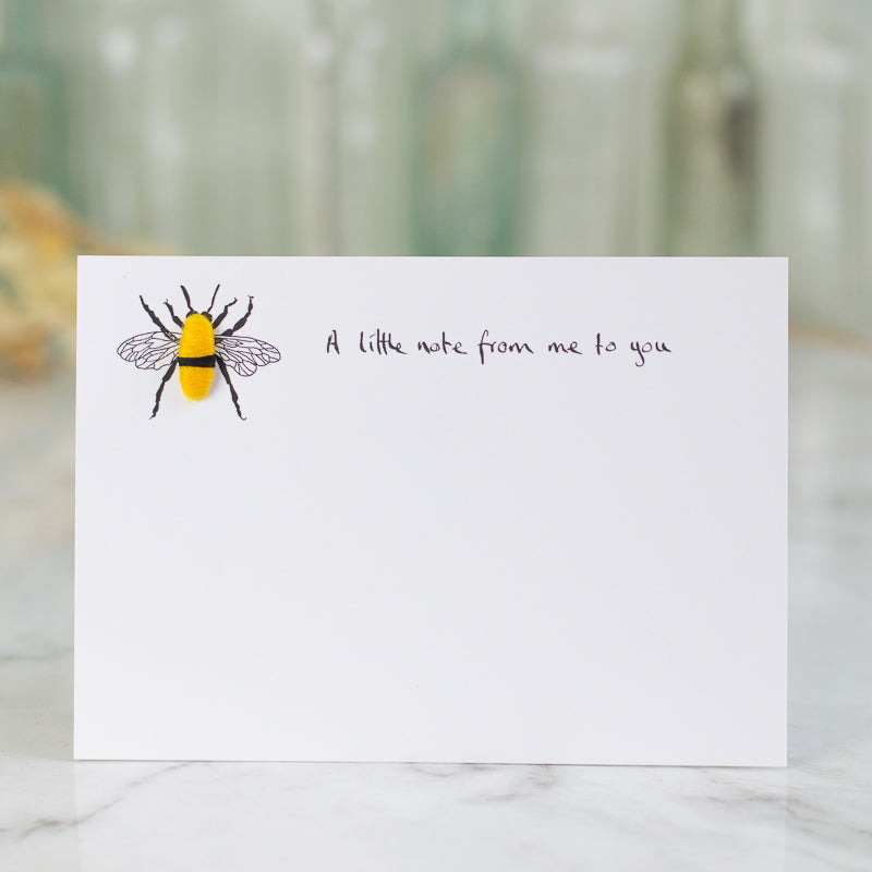 Bee Notecards, Boxed Set of 10