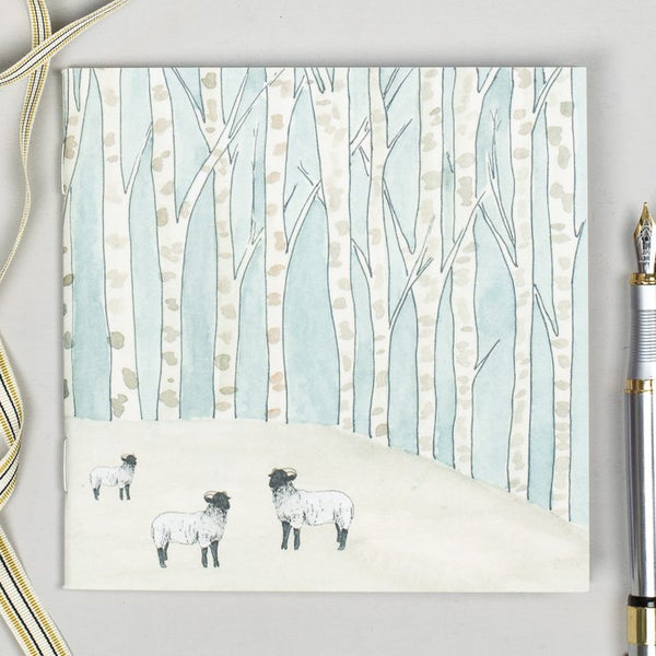 Winter Woodland Animal Notebook - Sheep