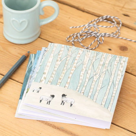 Winter Woodland Animal Notebook - Sheep