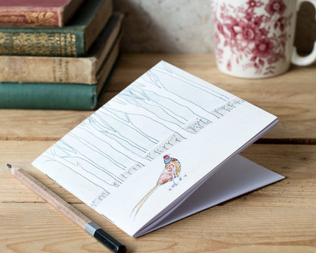 Winter Woodland Animal Notebook - Pheasant