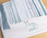 Winter Woodland Animal Notebook - Hare