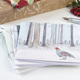 4 Winter Woodland Animal Notebooks - Set 1