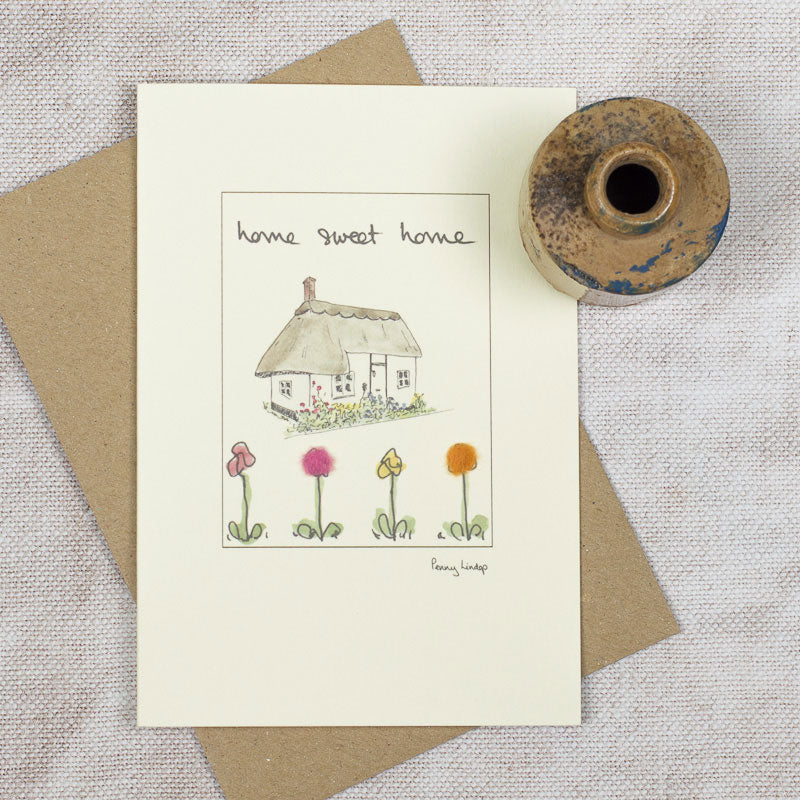 New Home greetings card