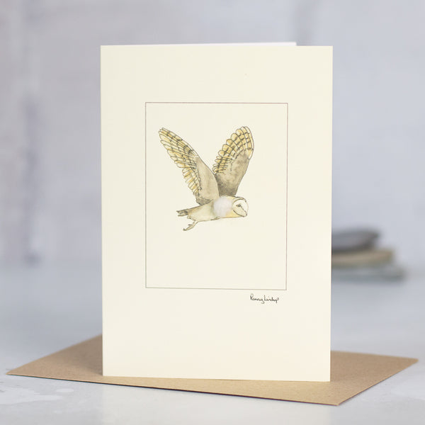 Barn Owl Card
