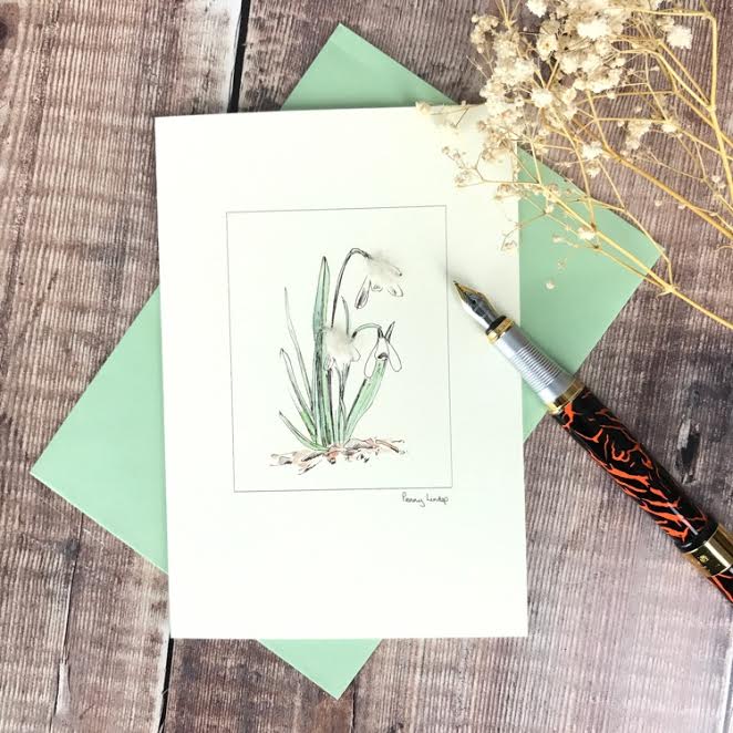 Snowdrop card