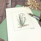 Snowdrop card