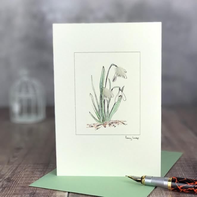 Snowdrop card