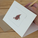 Grey Partridge Card
