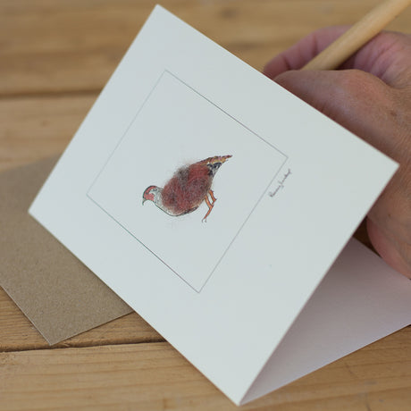 Grey Partridge Card