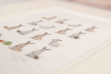 Rabbits and Carrots Limited Edition Print
