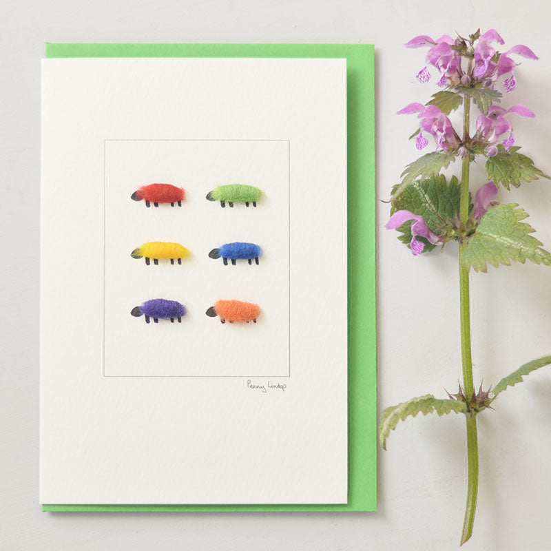 Bright Sheep card